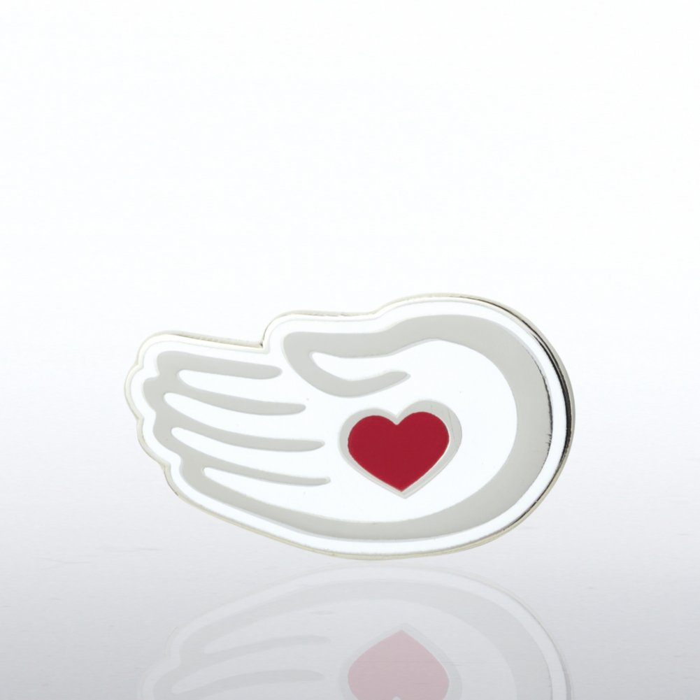 Lapel Pin - Hand with Heart