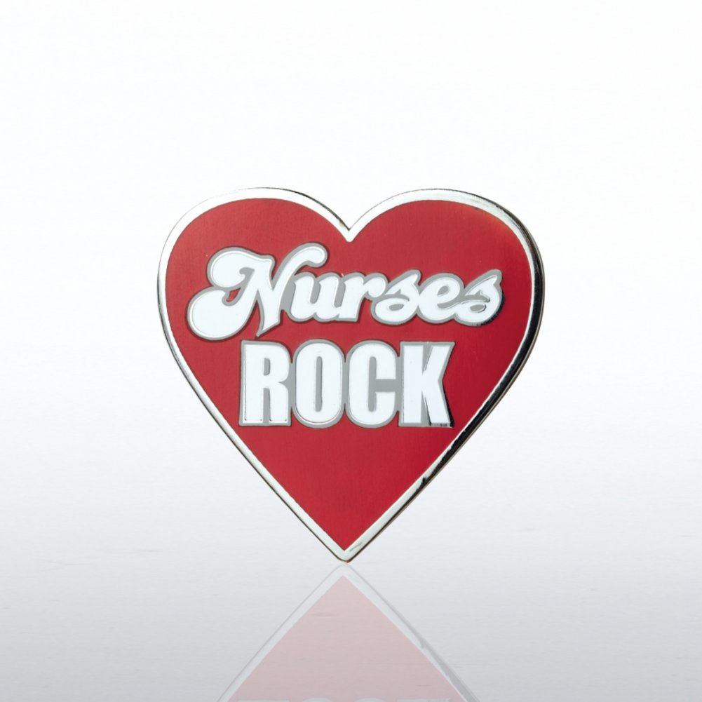 Lapel Pin - Nurses Rock