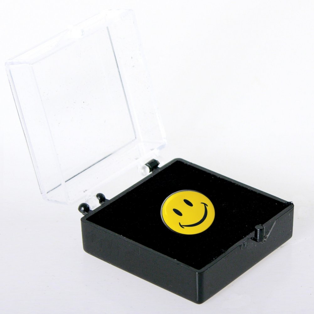 Lapel Pin - Smiley Face BOX