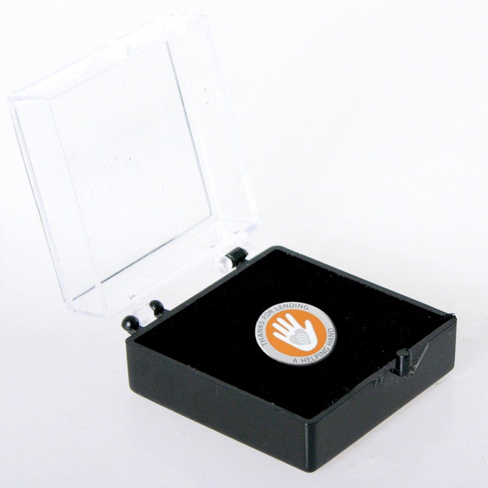 Lapel Pin - Thanks for Lending a Helping Hand BOX
