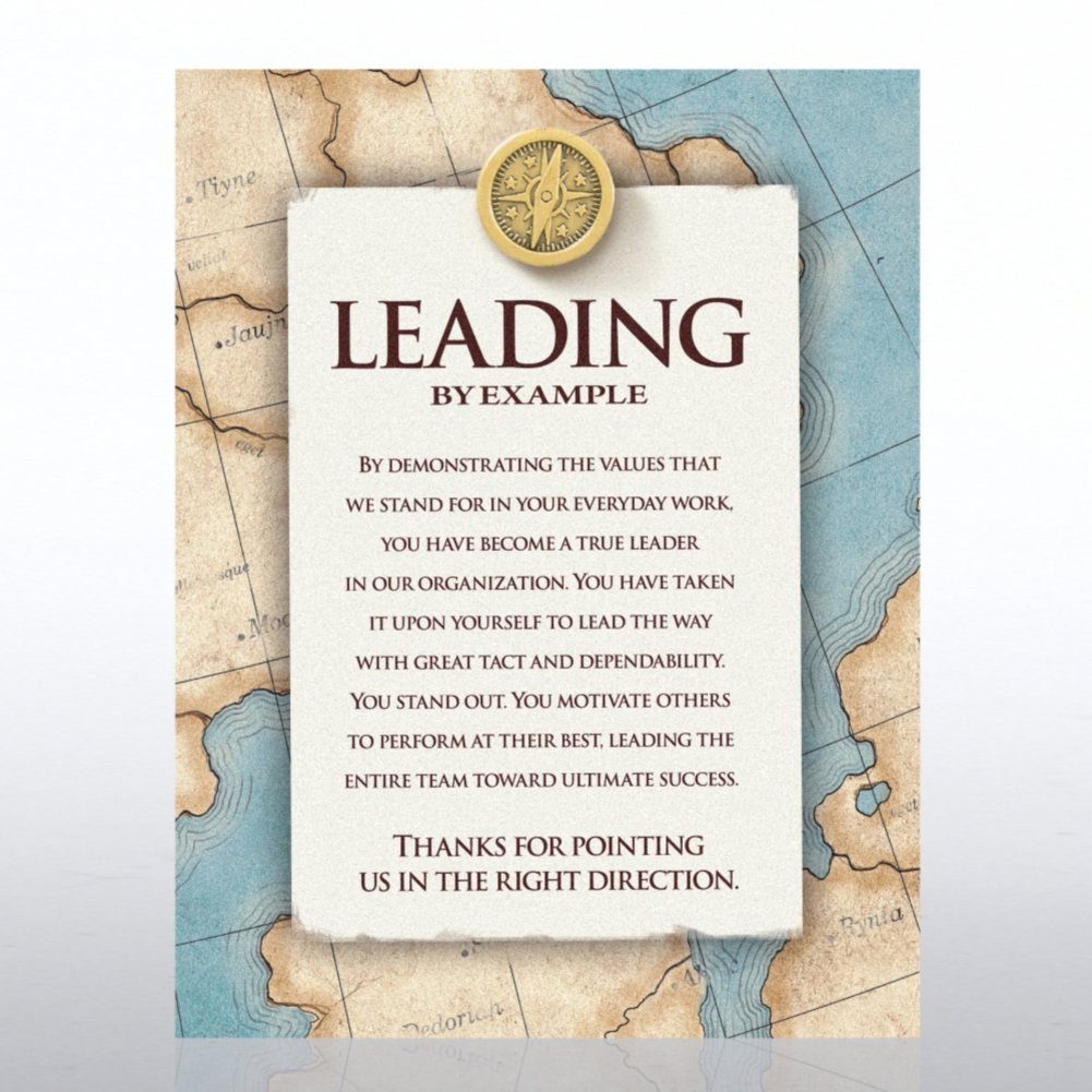 Character Pin - Compass: Leading by Example - Full Color