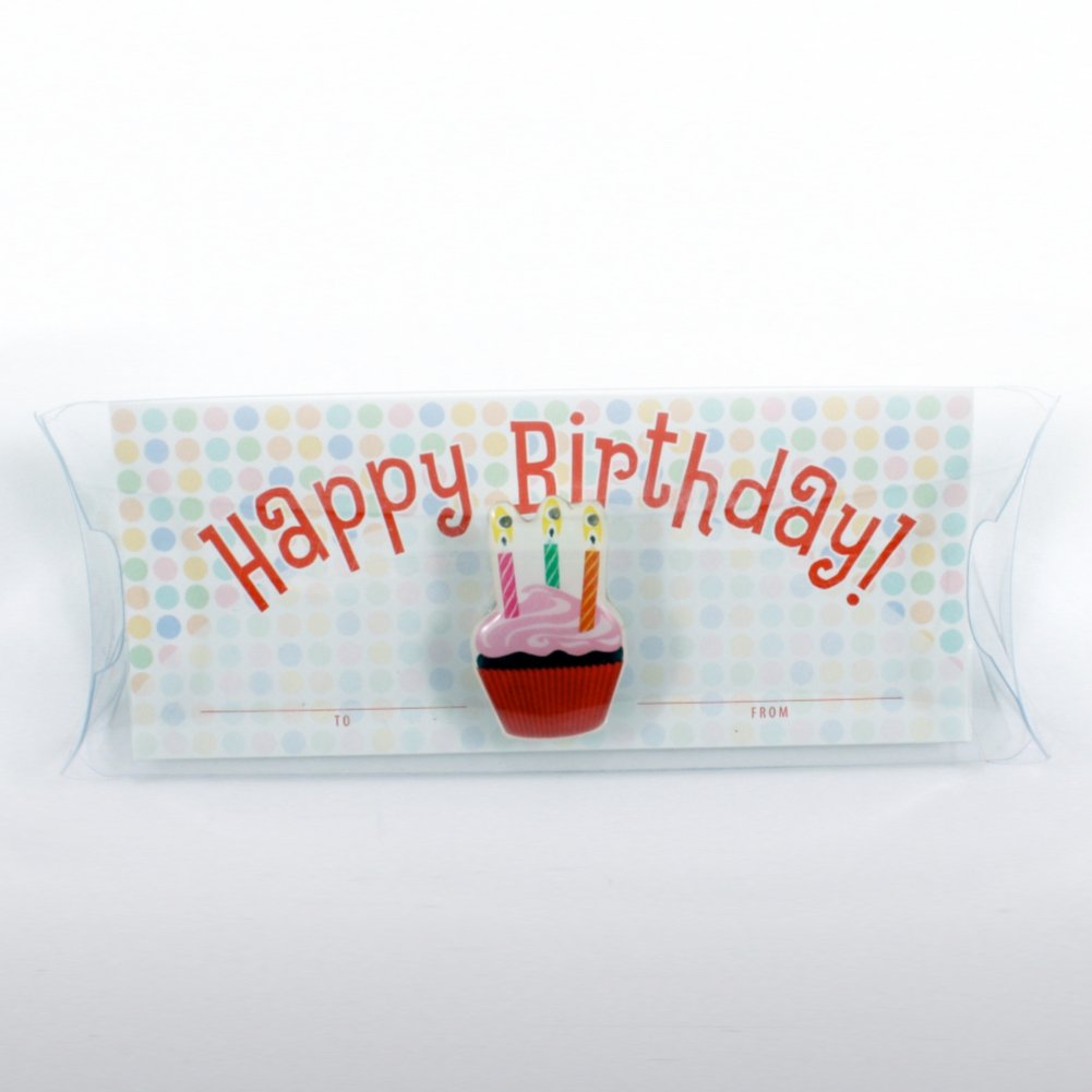 LED Lapel Pin - Happy Birthday! BOX