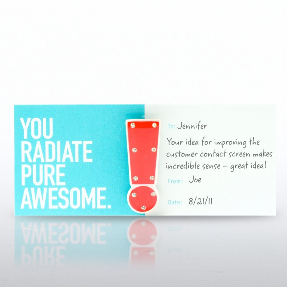 LED Lapel Pin - Exclamations