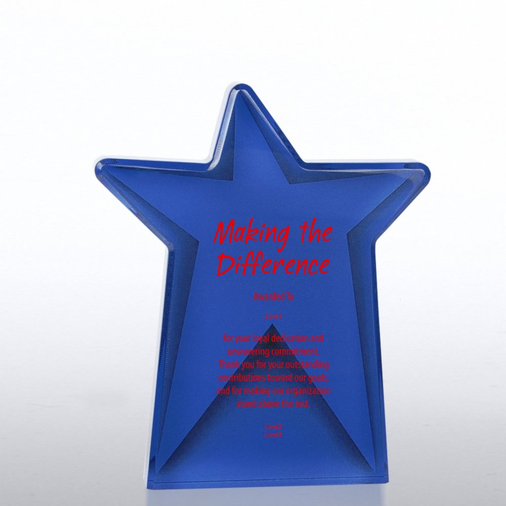 Galaxy Award Trophy - Dazzling Star