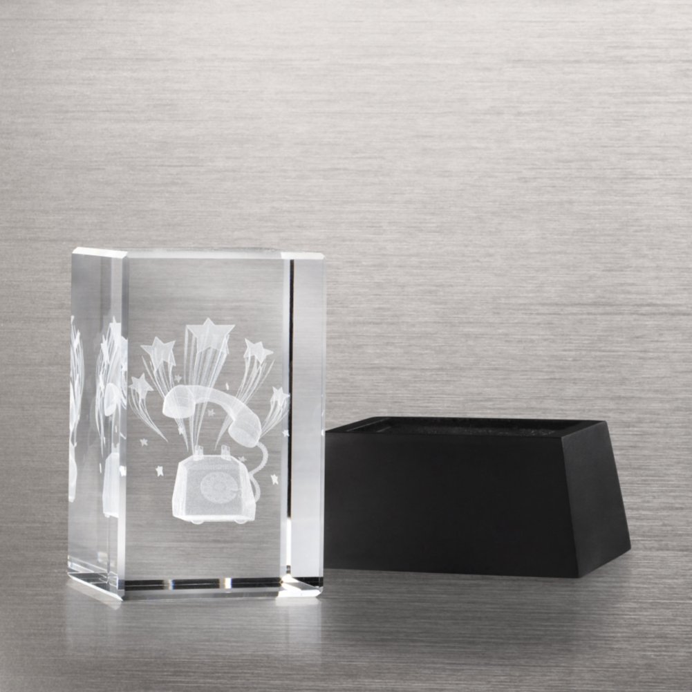 3-D Crystal Trophy - Phone: Beyond the Call OPEN
