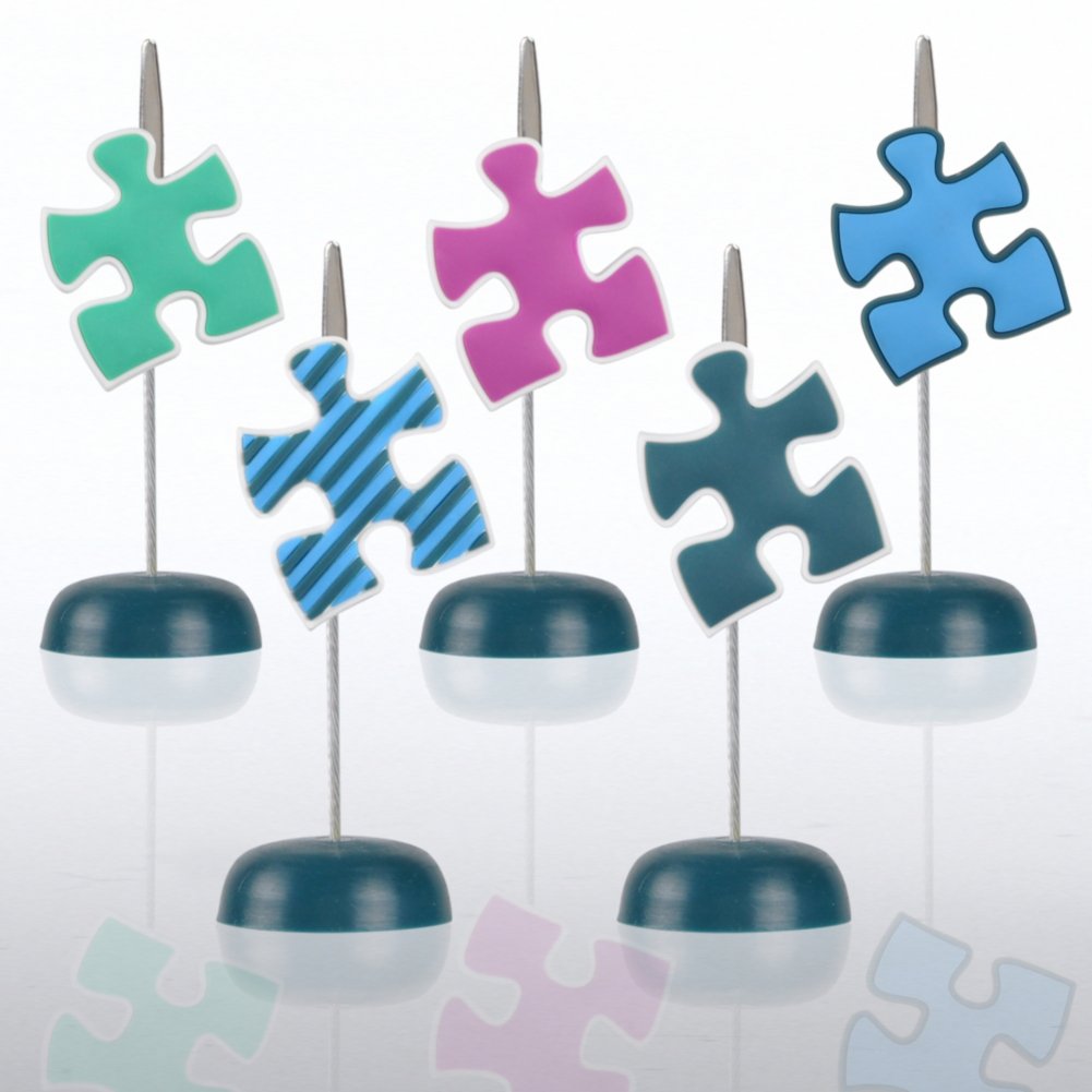 PVC Memo Clip Pack - Essential Piece - Blue
