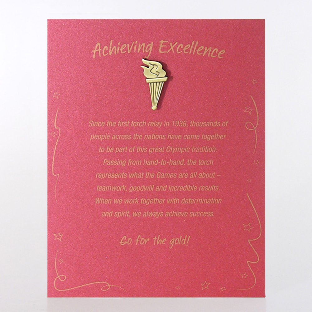 Character Pin - Torch: Achieving Excellence