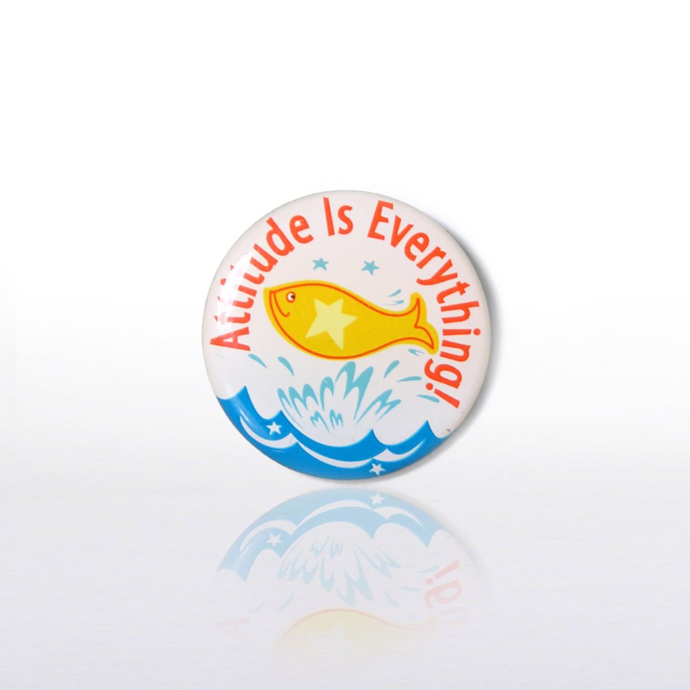 Lapel Pin - Attitude is Everything - Multi Color