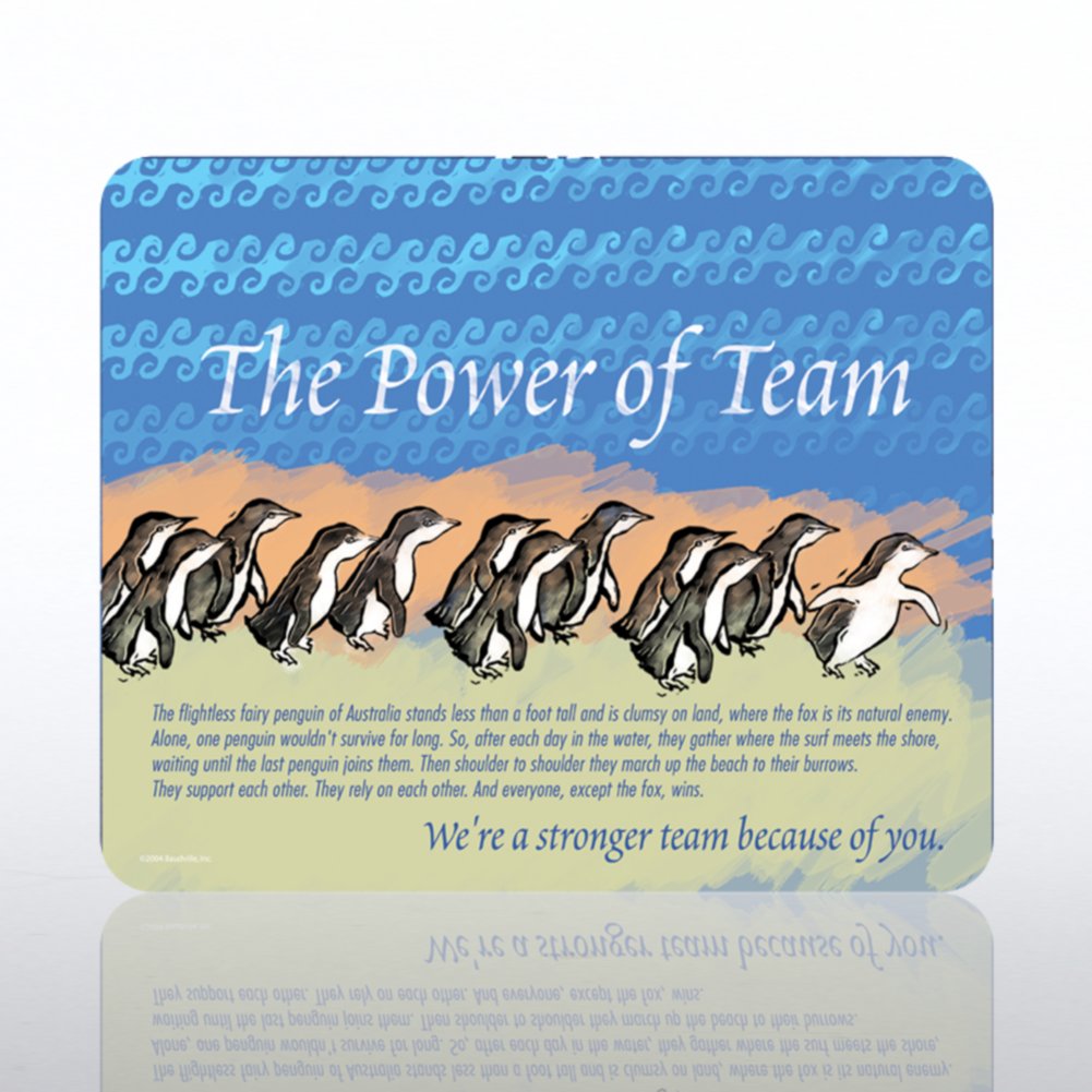 Mouse Pad - Penguin: Power of Team