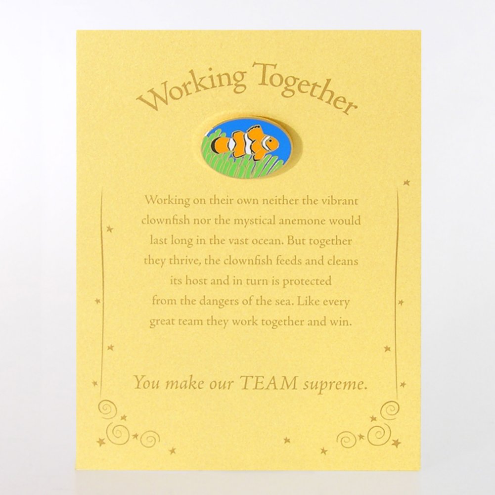 Character Pin - Clown Fish: Working Together