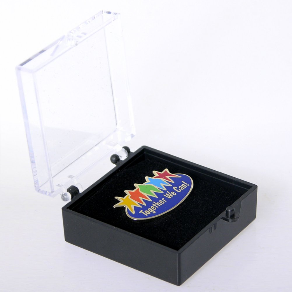 Lapel Pin - Together We Can - Multi-Color BOX