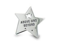 Lapel Pin - Milestone - Above & Beyond Star