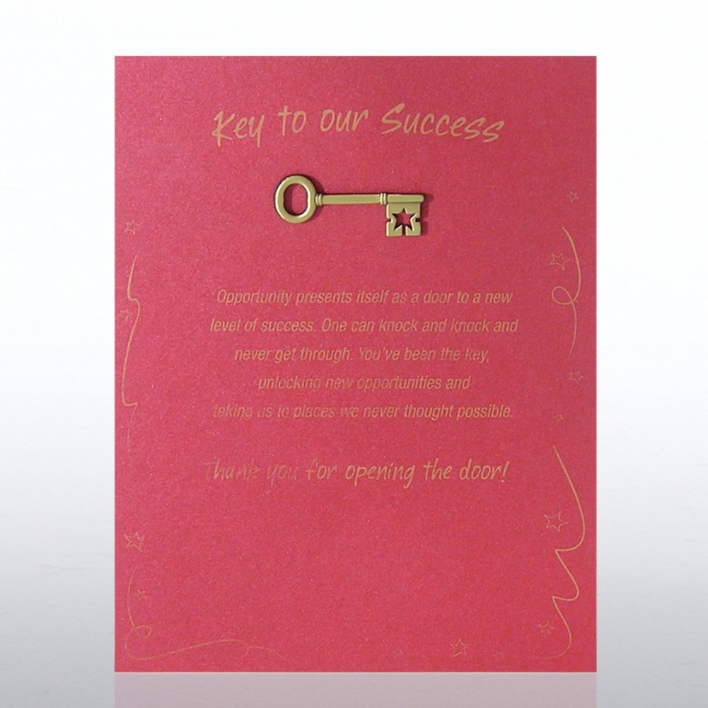 Character Pin - Key: Key to our Success
