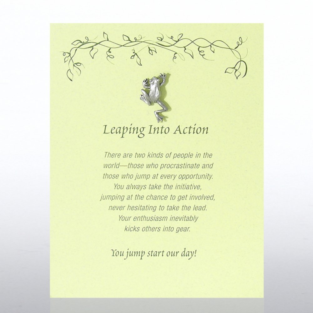 Character Pin - Frog: Leaping into Action