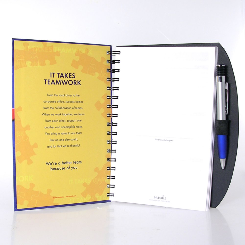 Daily Planner - It Takes Teamwork SIDE