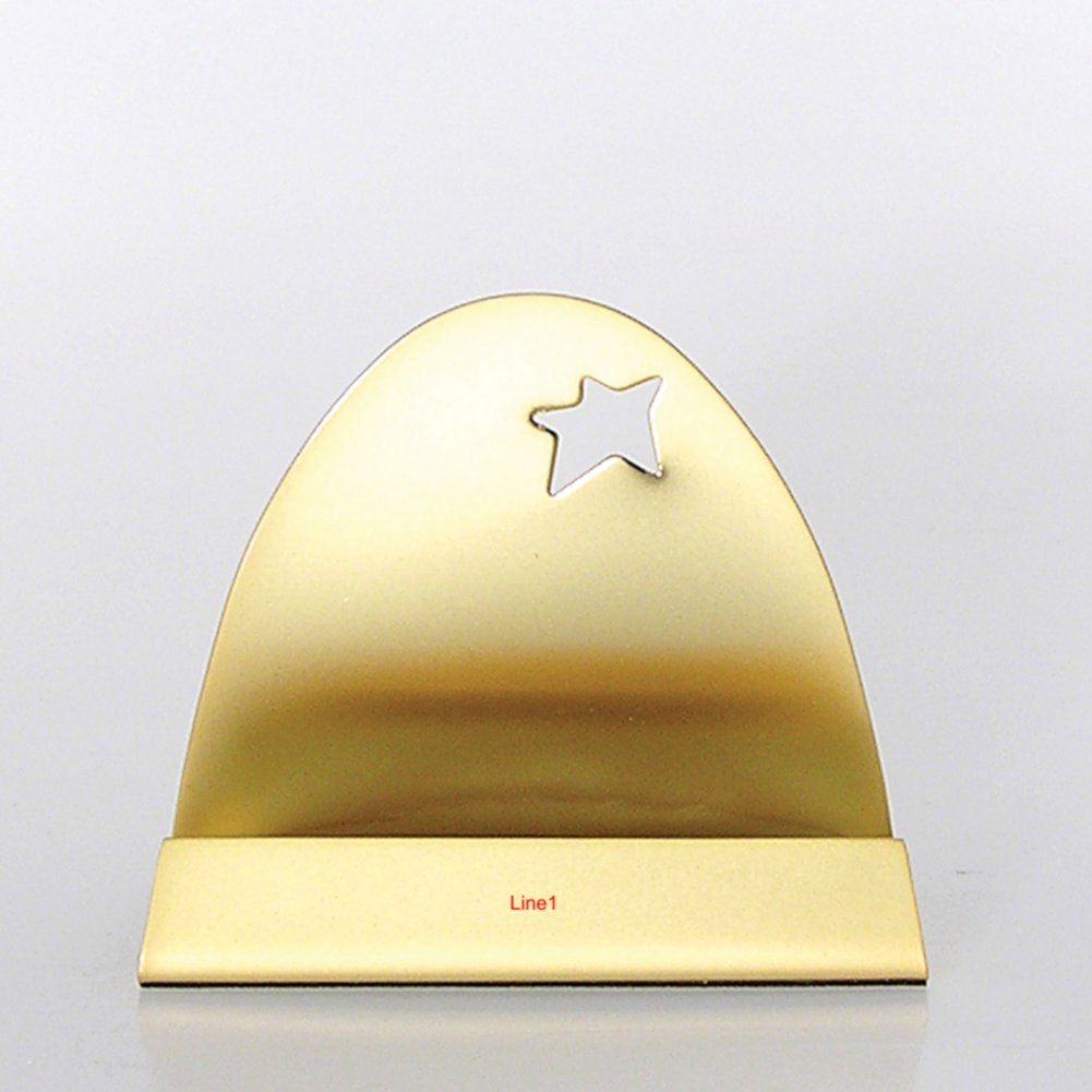 Card Display Stand - Gold