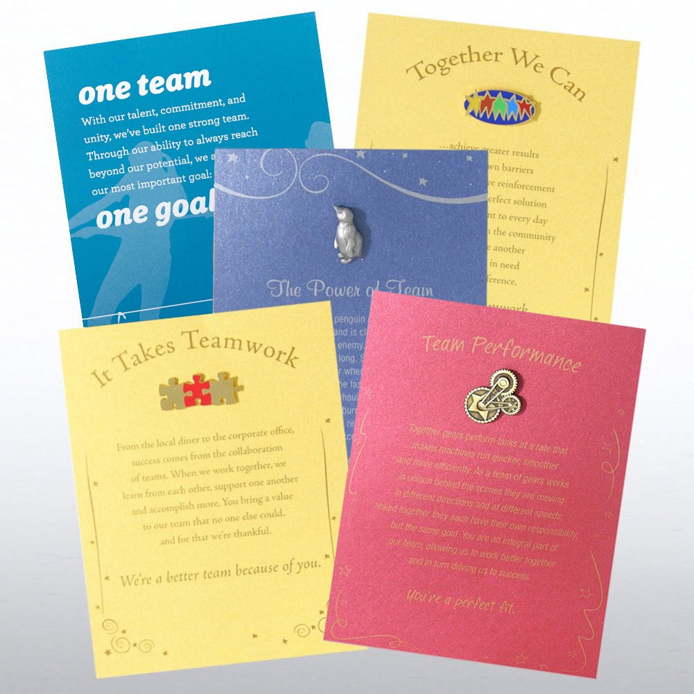 Character Pin Assortment - Teamwork