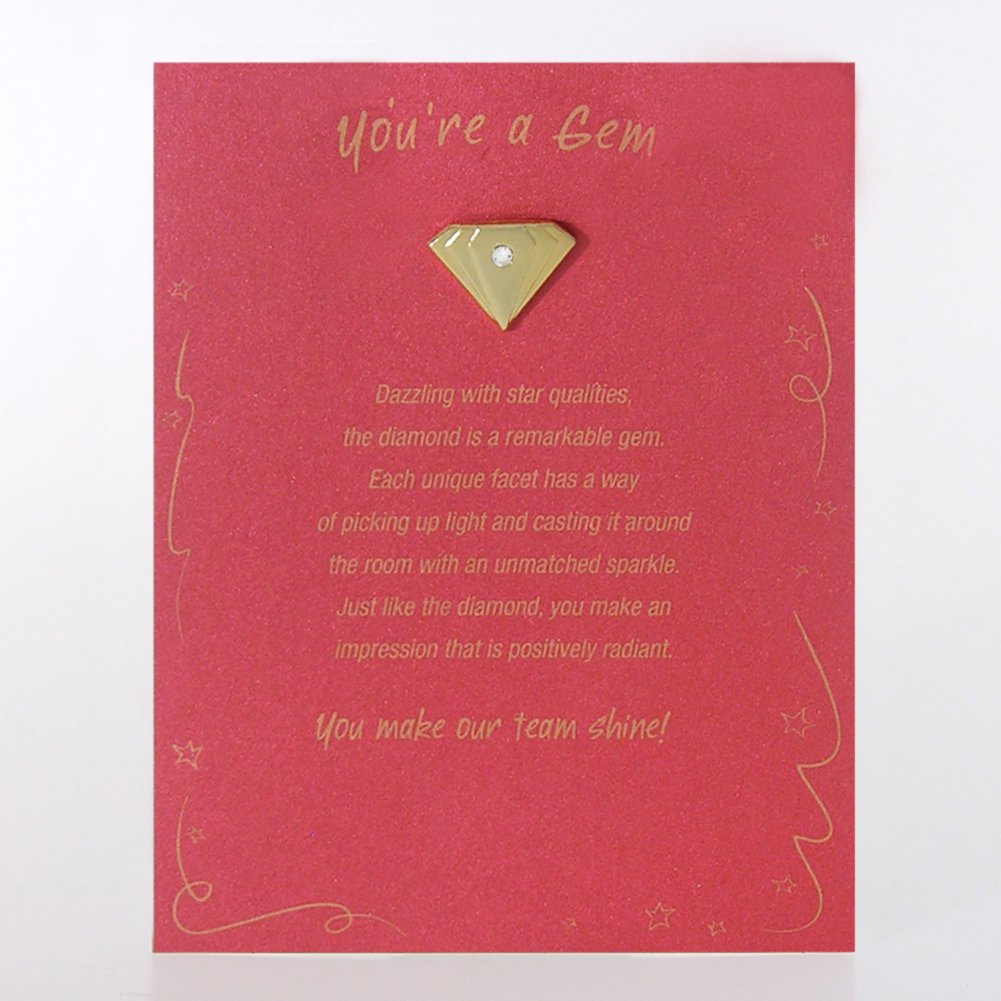 Character Pin - Gem: You're a Gem