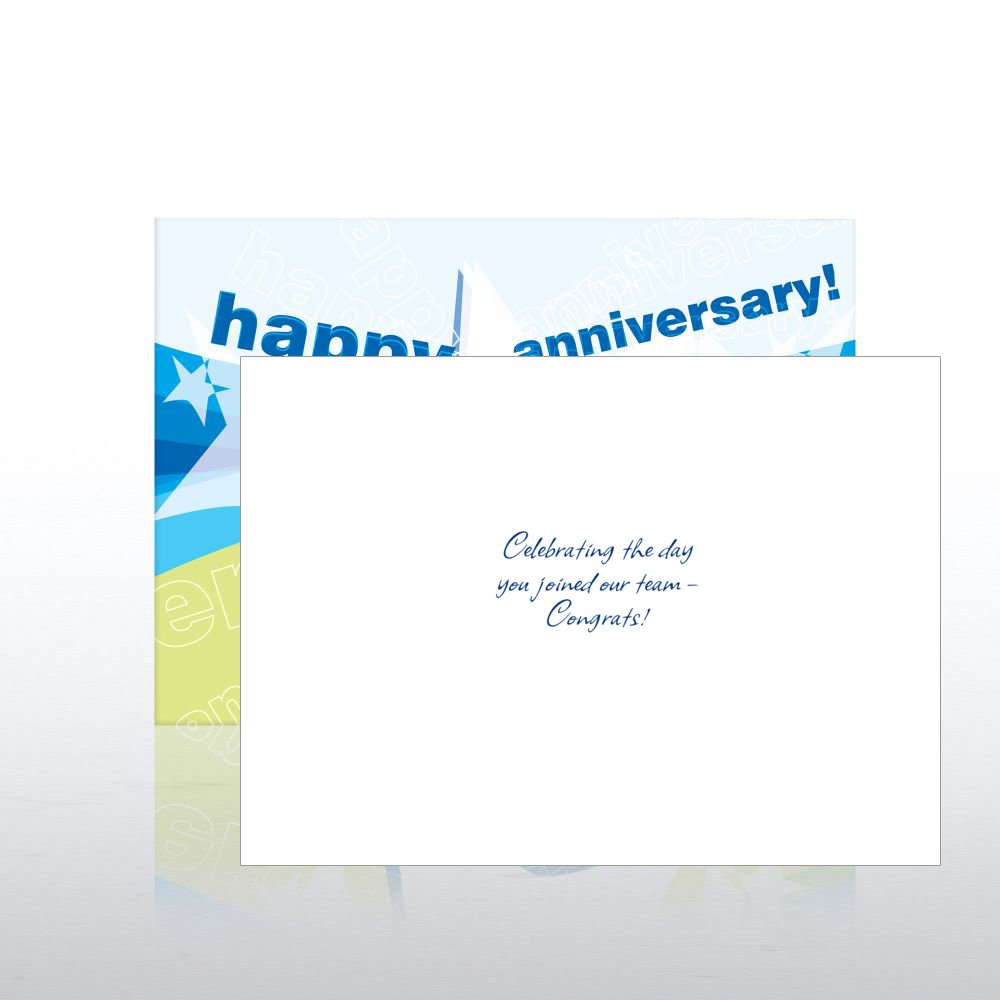 Classic Celebrations - Anniversary - Star Banner OPEN