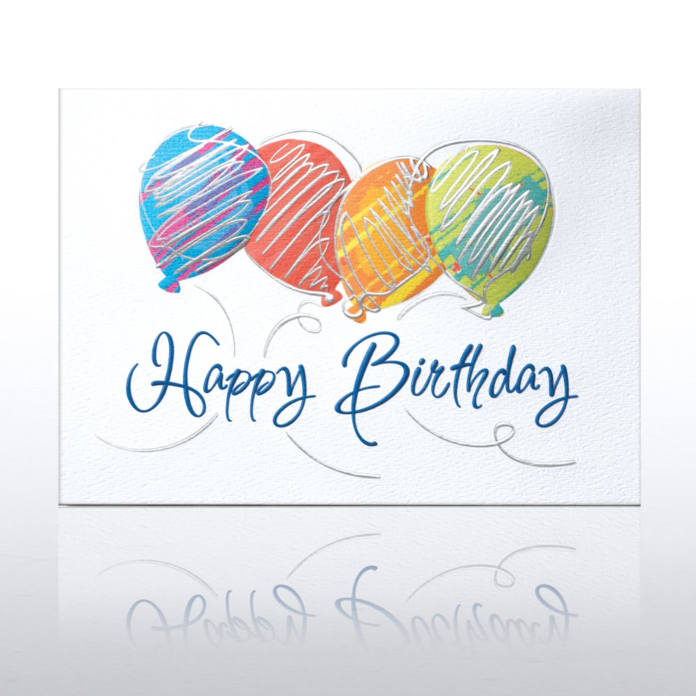 Grand Events - Colorful Silver Drizzle Balloons