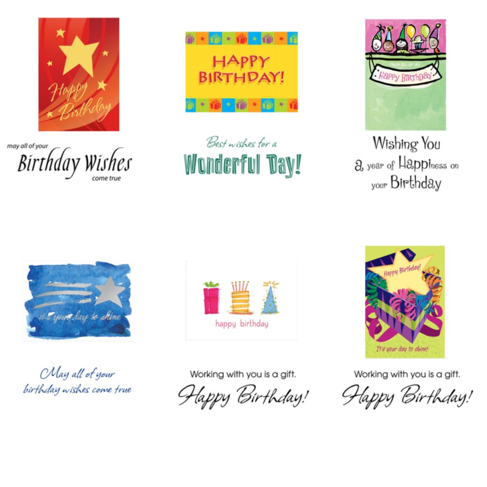 Classic Celebrations Birthday Star Assortment OPEN