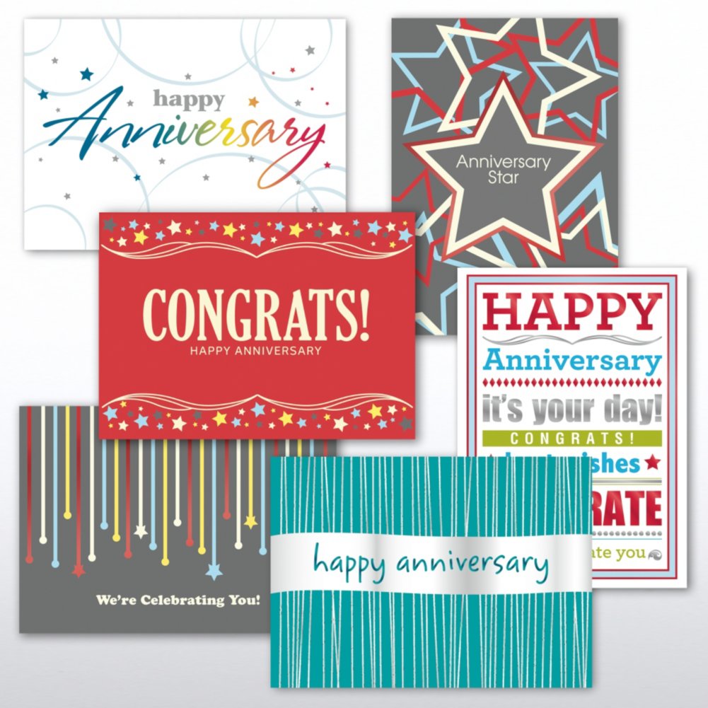 Classic Celebrations - Contemporary Happy Anniversary Asst