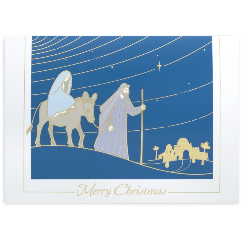 Holiday Greeting Card - Merry Christmas Star of Bethlehem