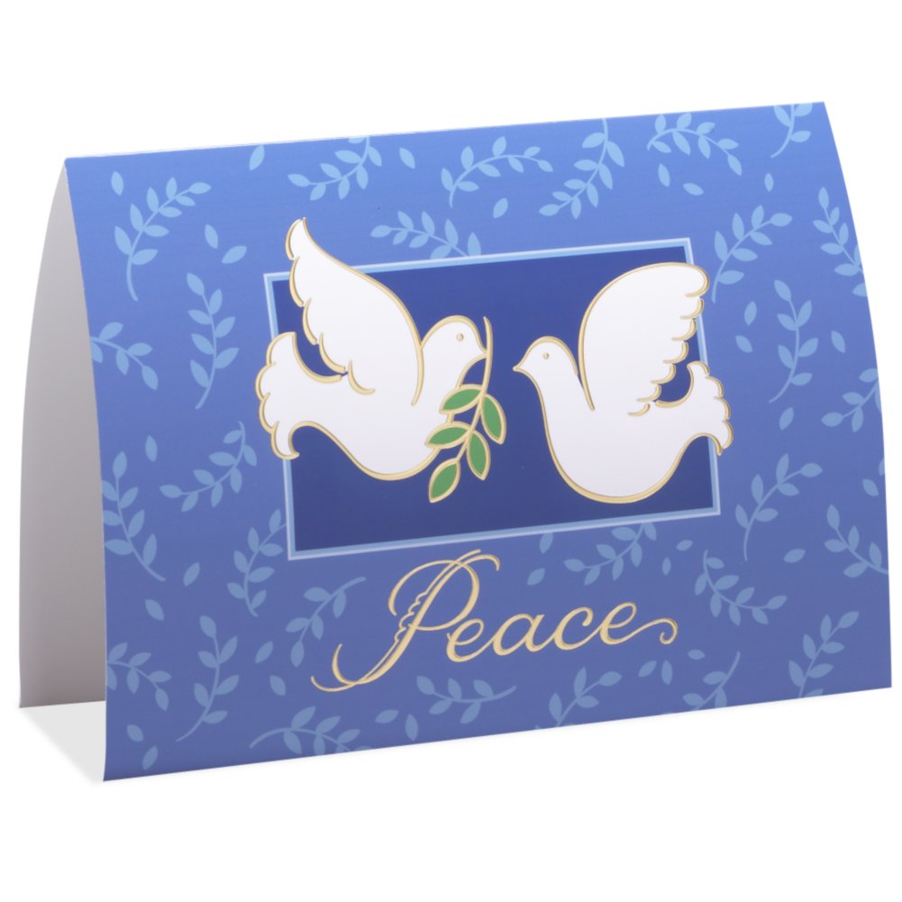 Holiday Greeting Card - Peace Dove SIDE