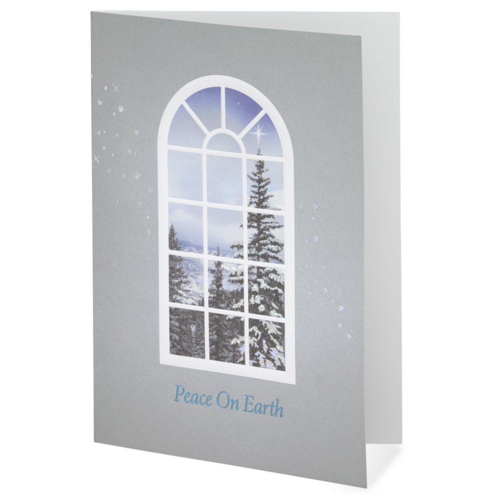 Holiday Greeting Card - Peace on Earth SIDE