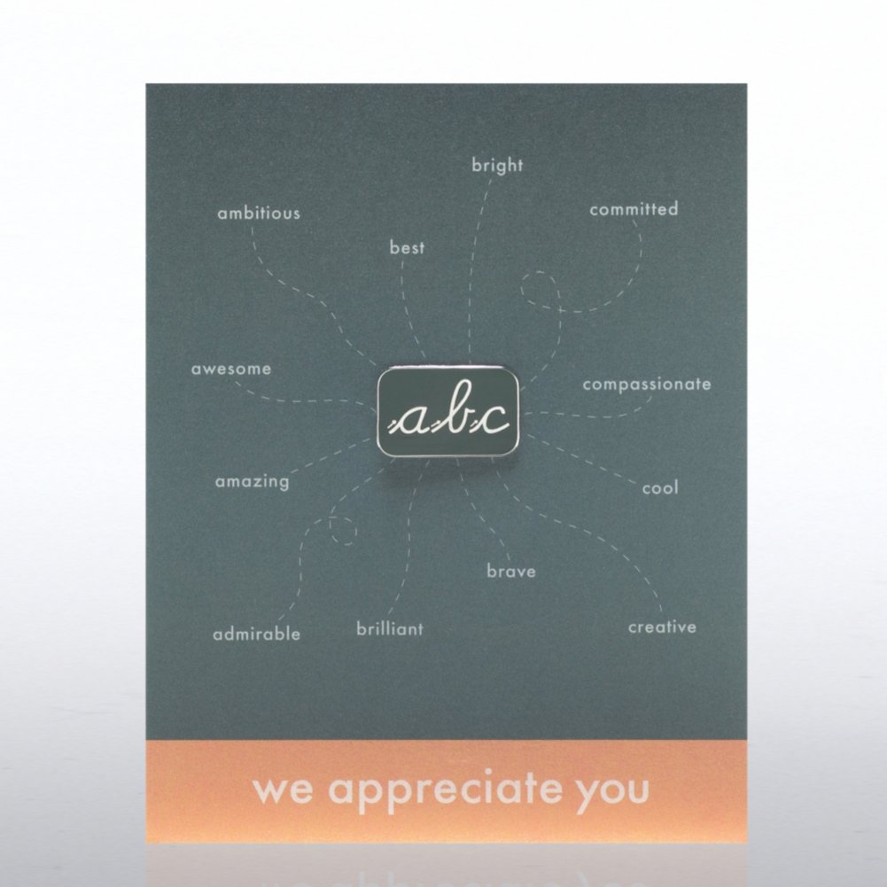 Character Pin - ABC