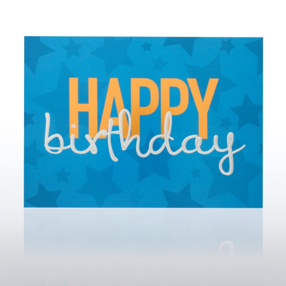 Grand Events - Happy Birthday - Blue