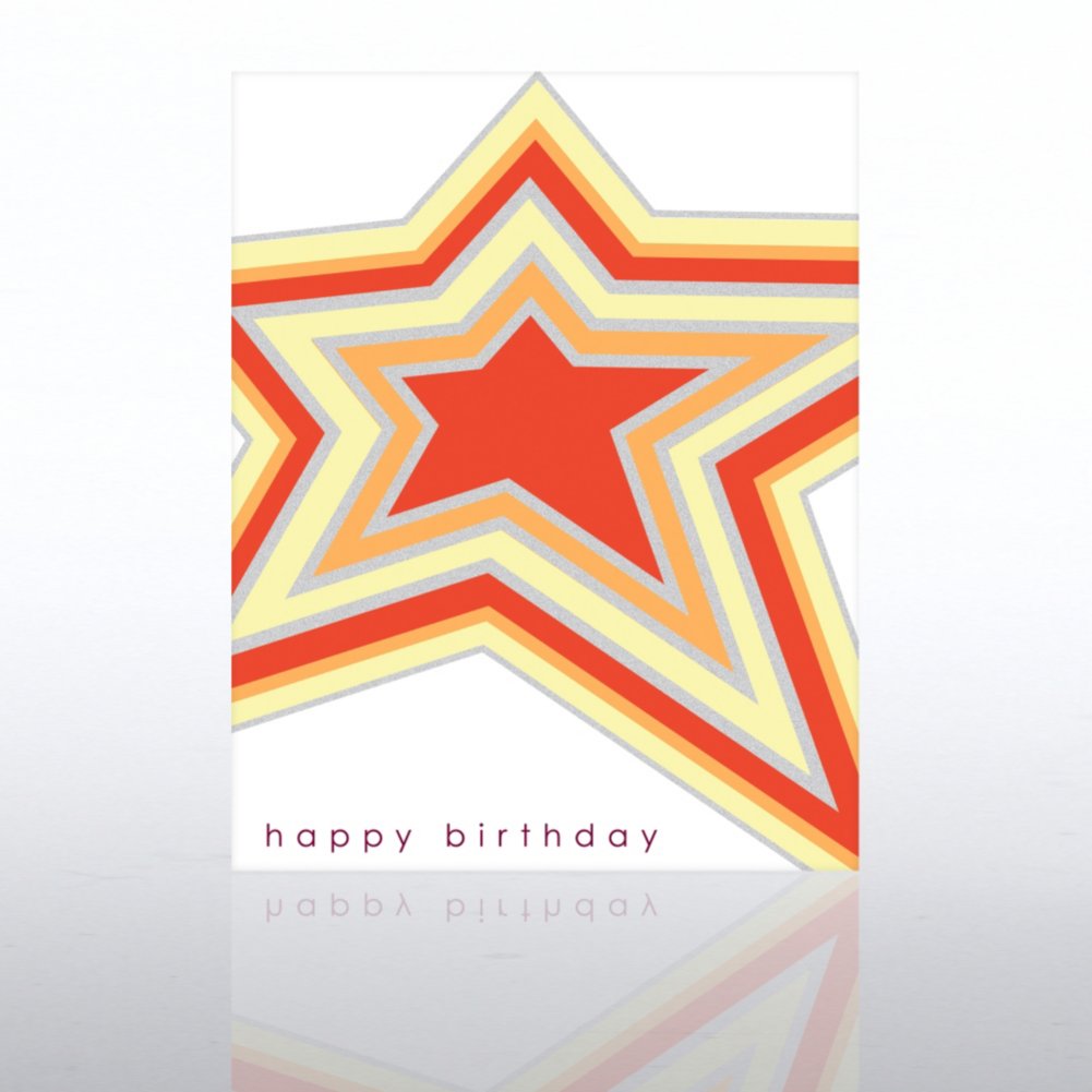 Classic Celebrations - Happy Birthday - Star