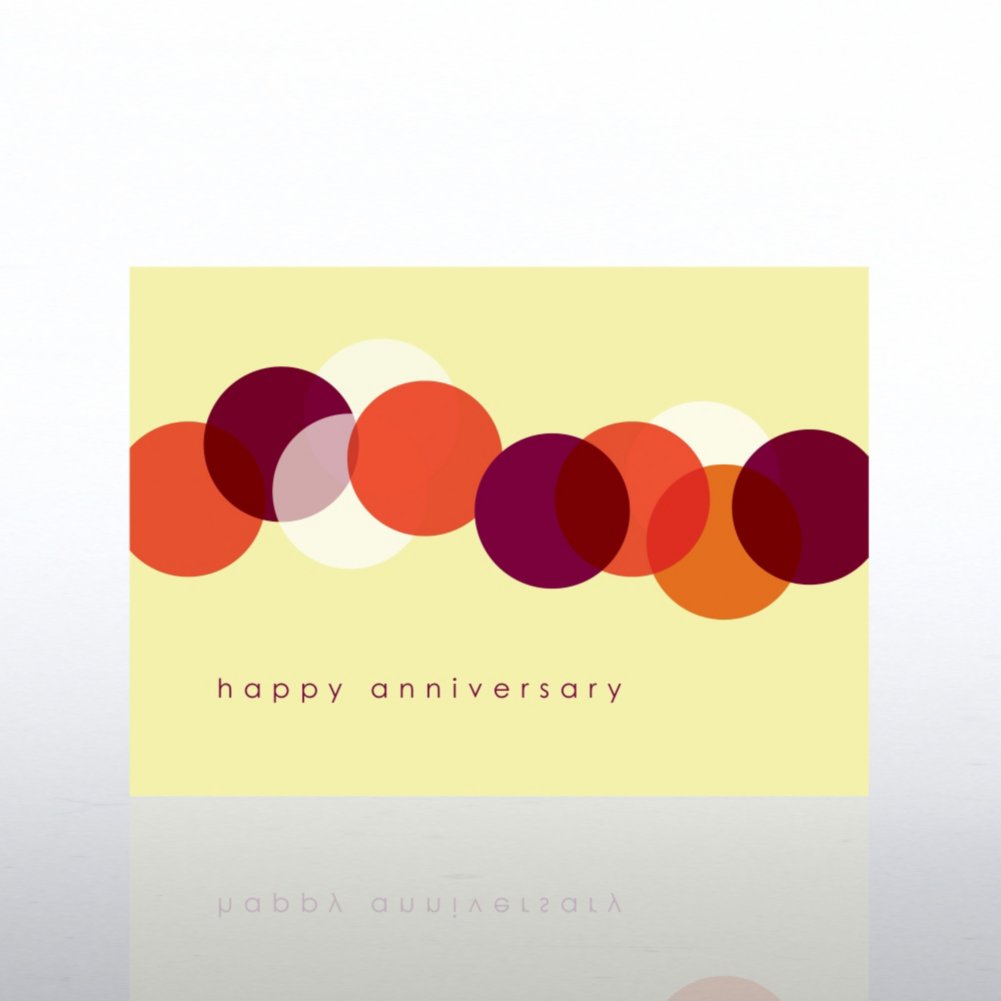 Classic Celebrations - Happy Anniversary - Circles