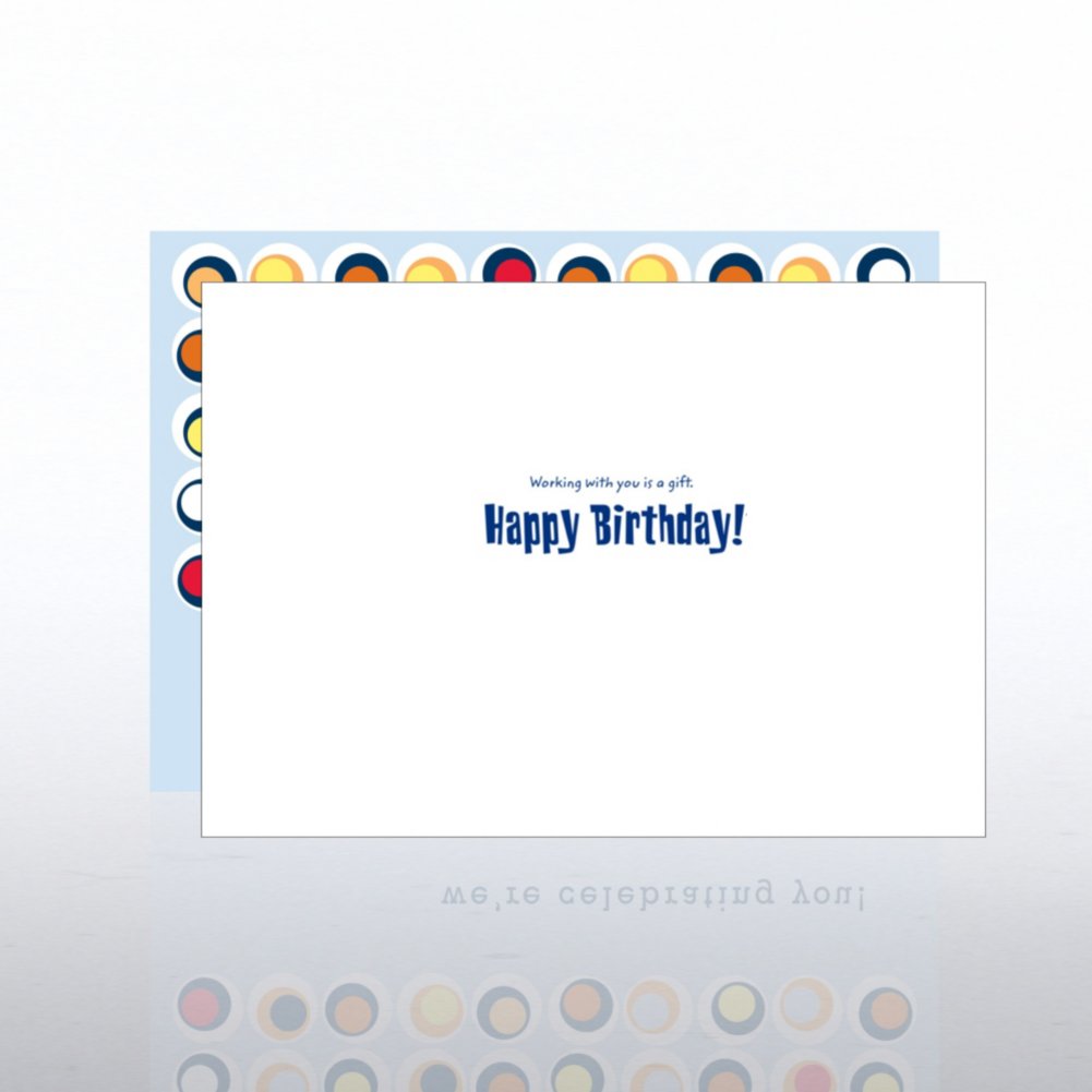 Classic Celebrations - Contemporary Birthday - Dots OPEN