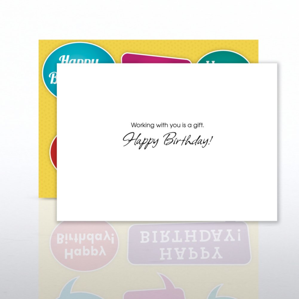 Classic Celebrations - Happy Birthday Quote Bubbles OPEN