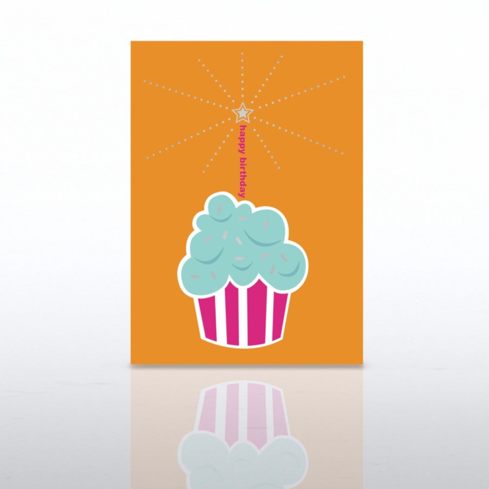 Classic Celebrations - Happy Birthday Cupcake Word Candle