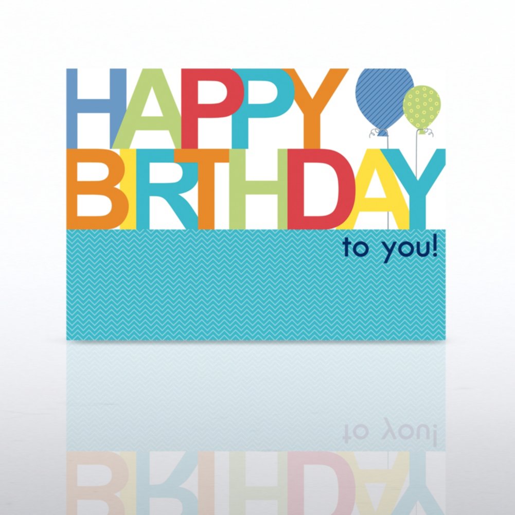 Classic Celebrations - Happy Birthday to You