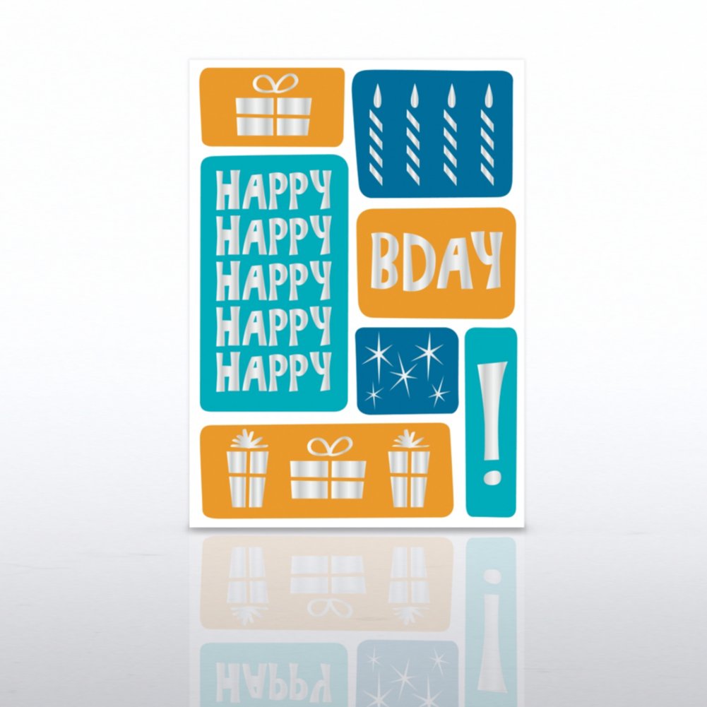 Classic Celebrations - Happy Birthday Color Blocks