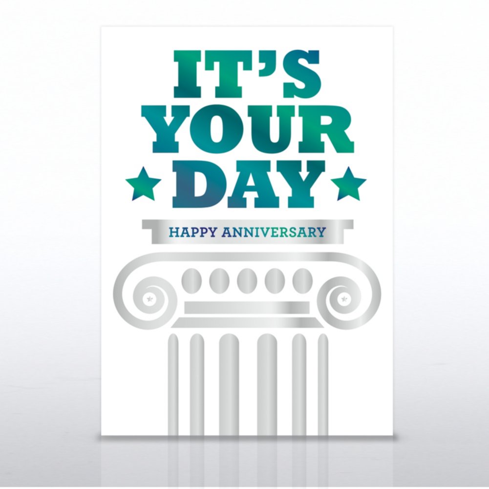 Grand Events - Happy Anniversary It's Your Day - Pillar