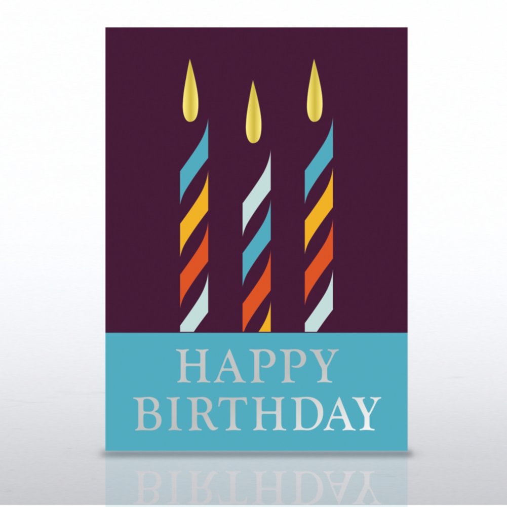 Grand Events - Happy Birthday Candle Trio