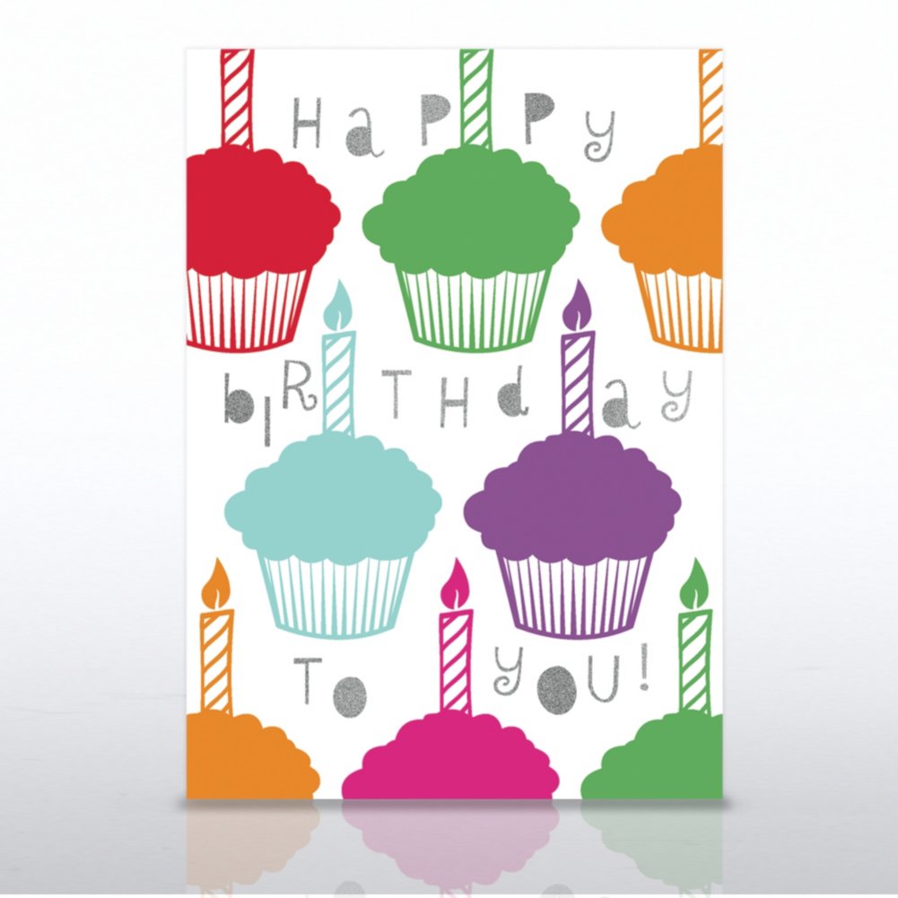 Grand Events - Happy Birthday Candle Cupcakes