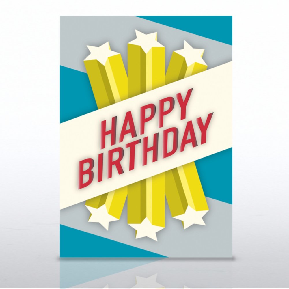 Grand Events - Happy Birthday Shooting Stars