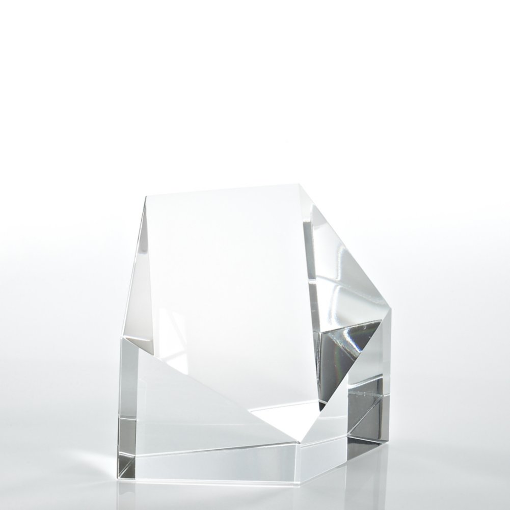 Crystal Trophy - Crystal Face SIDE
