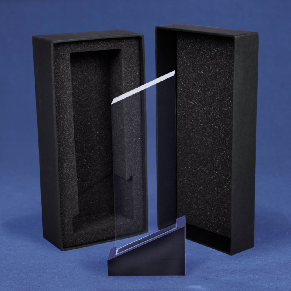 Elite Black Accent Trophy - Pillar BOX