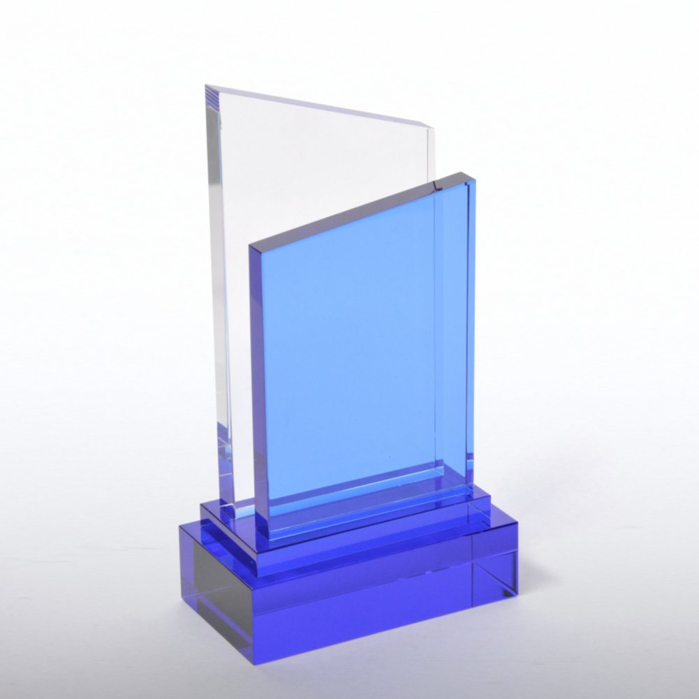 Cobalt Accent Column Trophy SIDE