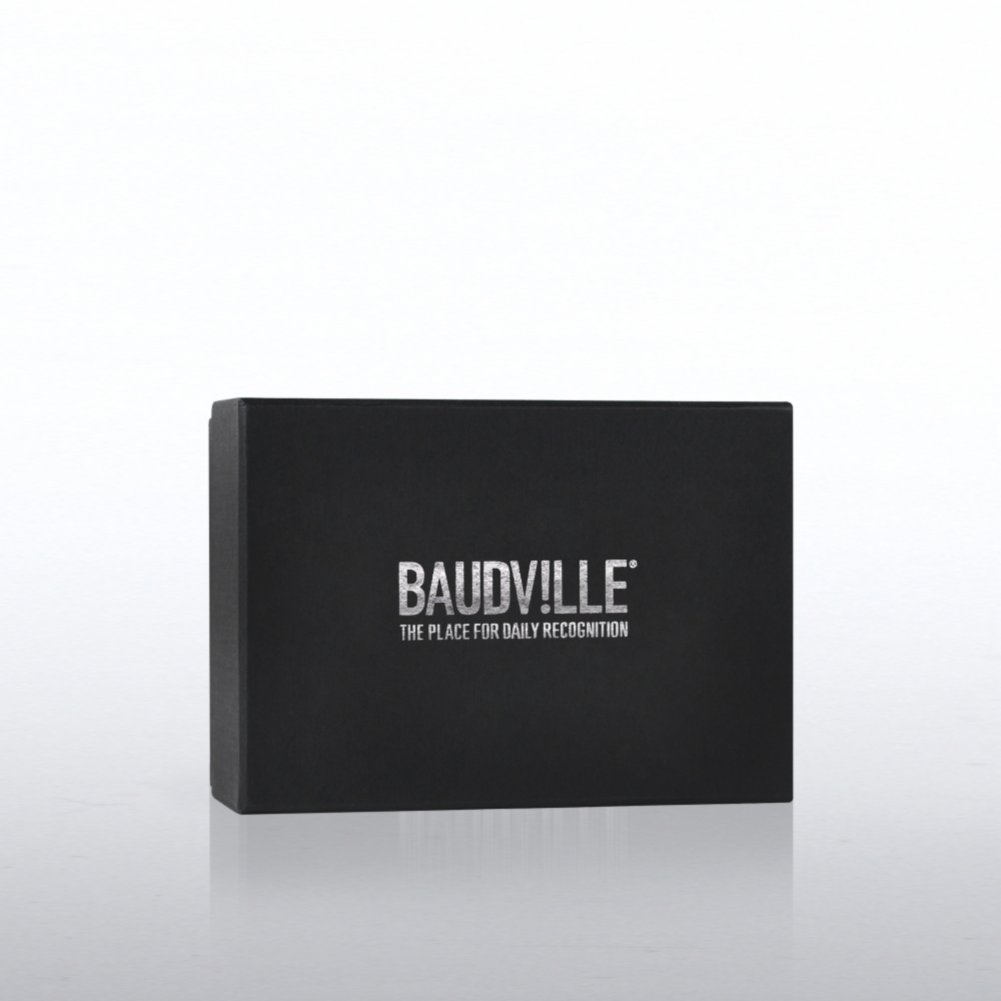 Beveled-Edge Globe Impression Trophy BOX