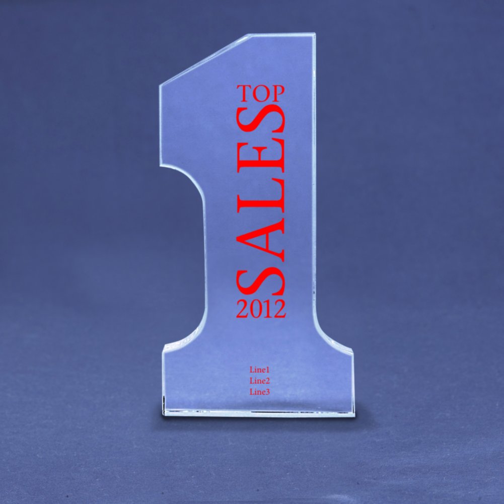 Glass Champion Trophy