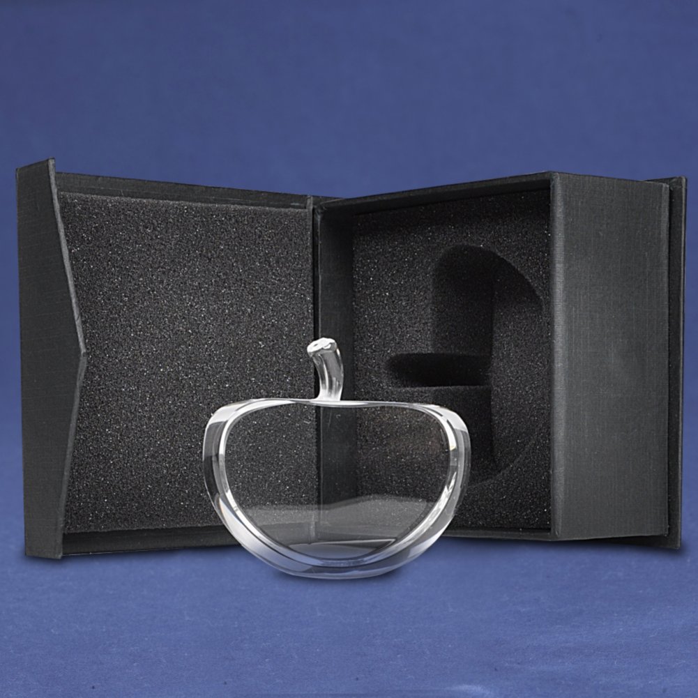 Glass Apple Desktop Award BOX