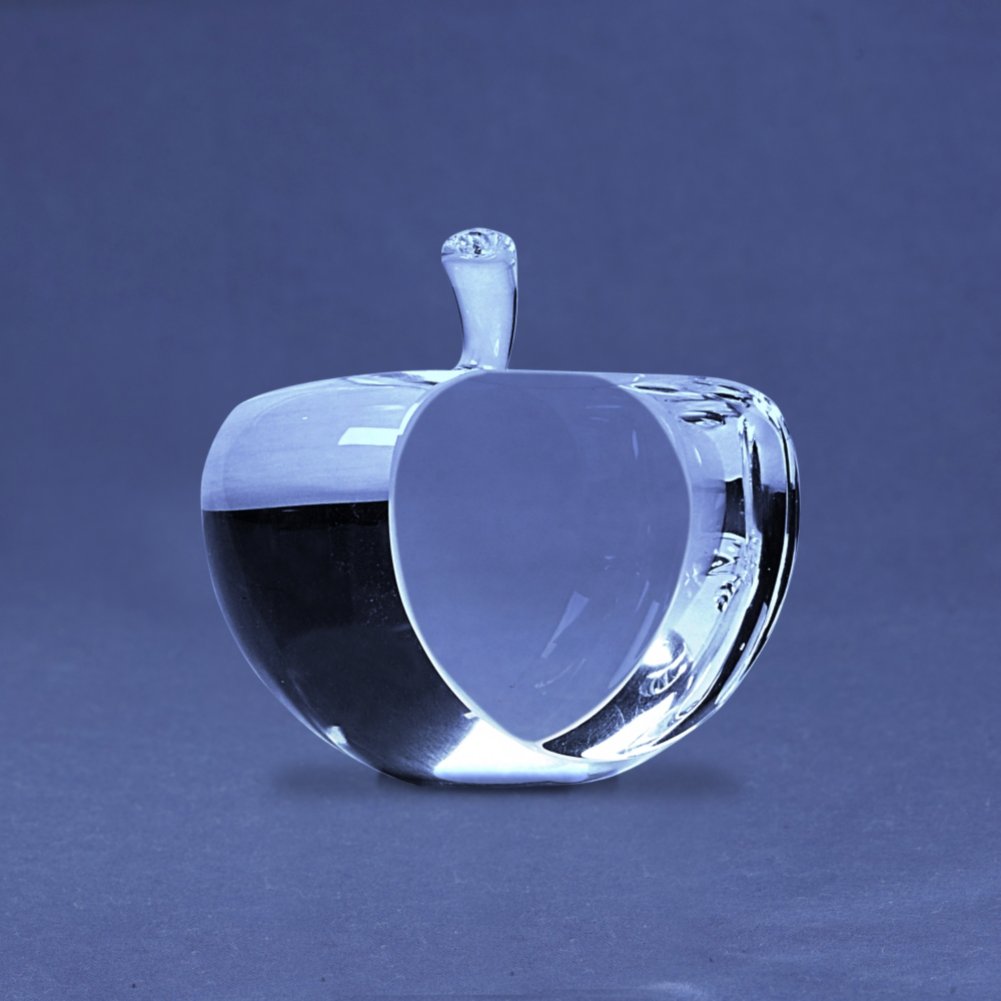 Glass Apple Desktop Award SIDE