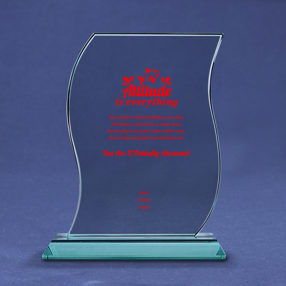 Premium Jade Character Trophy - Wave